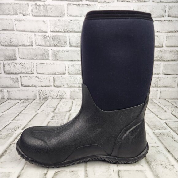 Bogs Classic High Youth Sz 6 Neo-Tech Waterproof Black Rainboot Insulated -30F - Picture 7 of 10